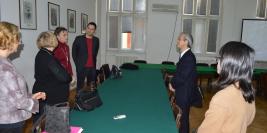07. 11. 2017. | Poseta g. Tošio Hajašija, savetnika Japanske Fondacije iz Budimpešte