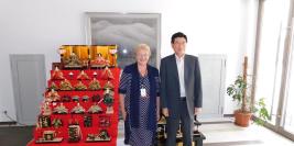 17. 05. 2018. | Čas kaligrafije za studente 4. godine Japanologije u Ambasadi Japana